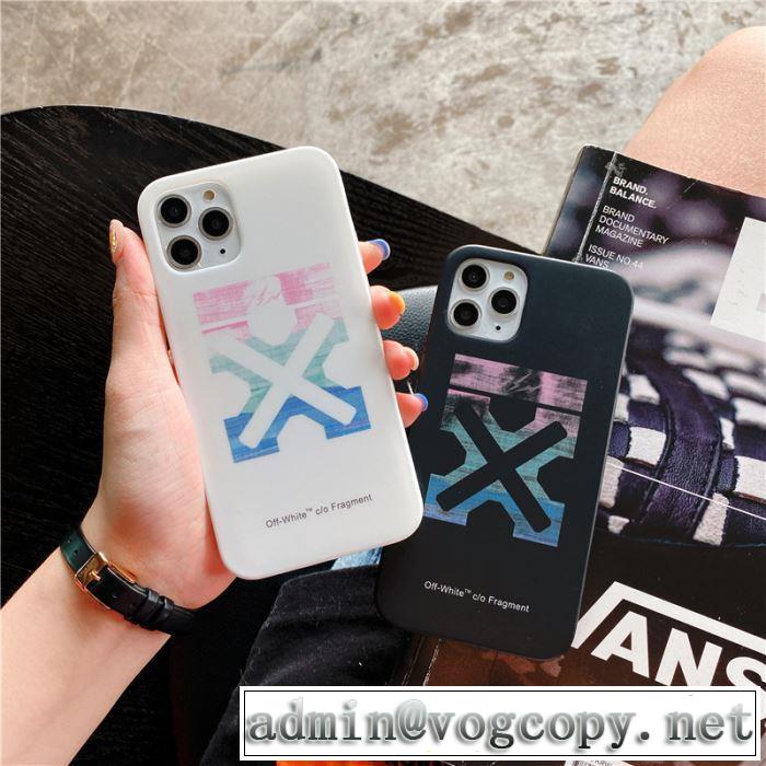 一番おしゃれ秋冬トレンド 2色可選 Off-White オフホワイト ケータイケース  気になる2019年秋のファッション