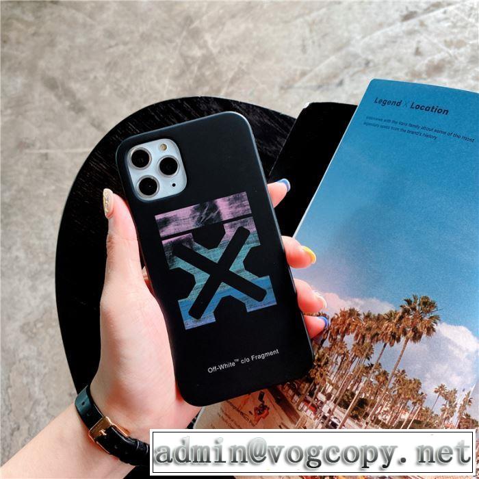一番おしゃれ秋冬トレンド 2色可選 Off-White オフホワイト ケータイケース  気になる2019年秋のファッション