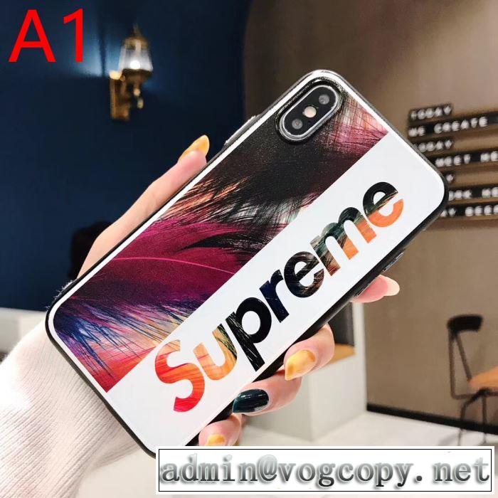 2色可選 秋冬ファッションコーディネート スマートフォンケース最重要！2019秋冬トレンド  シュプリーム SUPREME最新トレンドコーデおすすめ