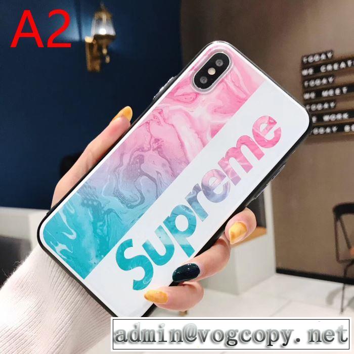 2色可選 秋冬ファッションコーディネート スマートフォンケース最重要！2019秋冬トレンド  シュプリーム SUPREME最新トレンドコーデおすすめ