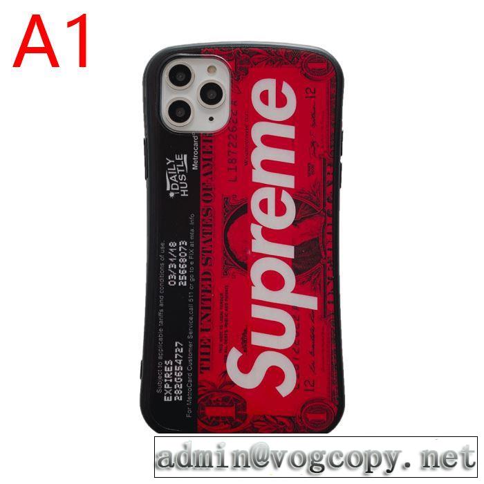 秋服コーデ2019年版 2色可選 スマートフォンケース 大胆なチェックの人気トレンド シュプリーム SUPREME 秋にはやる最新作を先取り