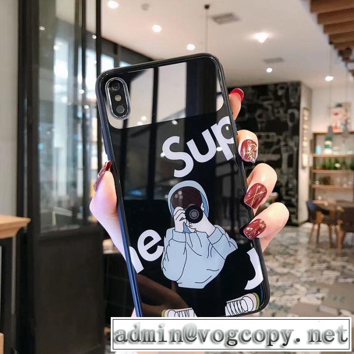 シュプリーム 2色可選 重要2019秋冬トレンド  SUPREME 秋冬ファッションコーディネート スマートフォンケース 最新トレンドコーデおすすめ