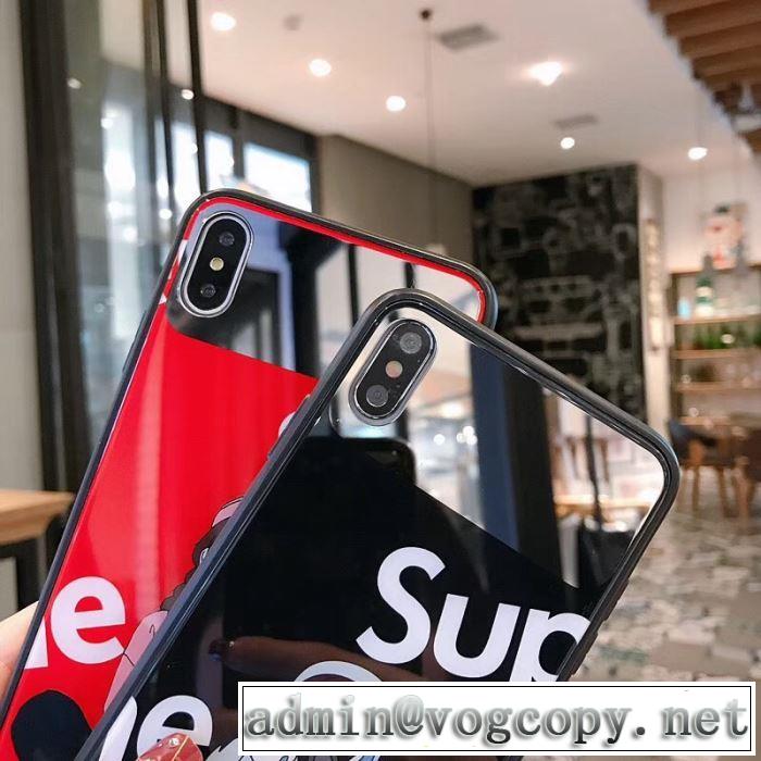 シュプリーム 2色可選 重要2019秋冬トレンド  SUPREME 秋冬ファッションコーディネート スマートフォンケース 最新トレンドコーデおすすめ