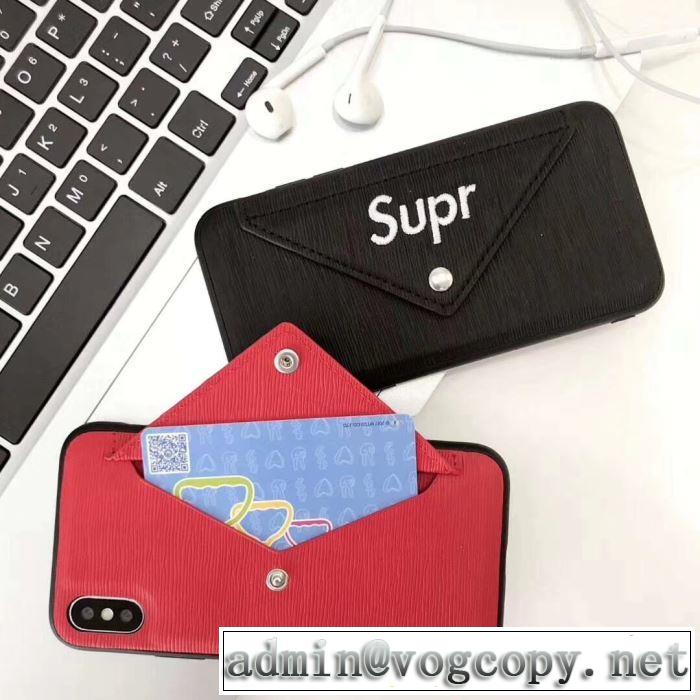 2色可選 スマートフォンケース 機能性が良くブランド新品 シュプリーム 使いやすさのトレンド SUPREME 2019-2020秋冬のファッション