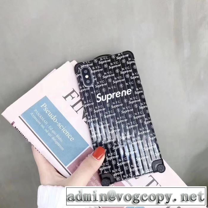 一番おしゃれ秋冬トレンド スマートフォンケース 2色可選 2019秋に注目したい シュプリーム SUPREME おしゃれさんはいち早く取り