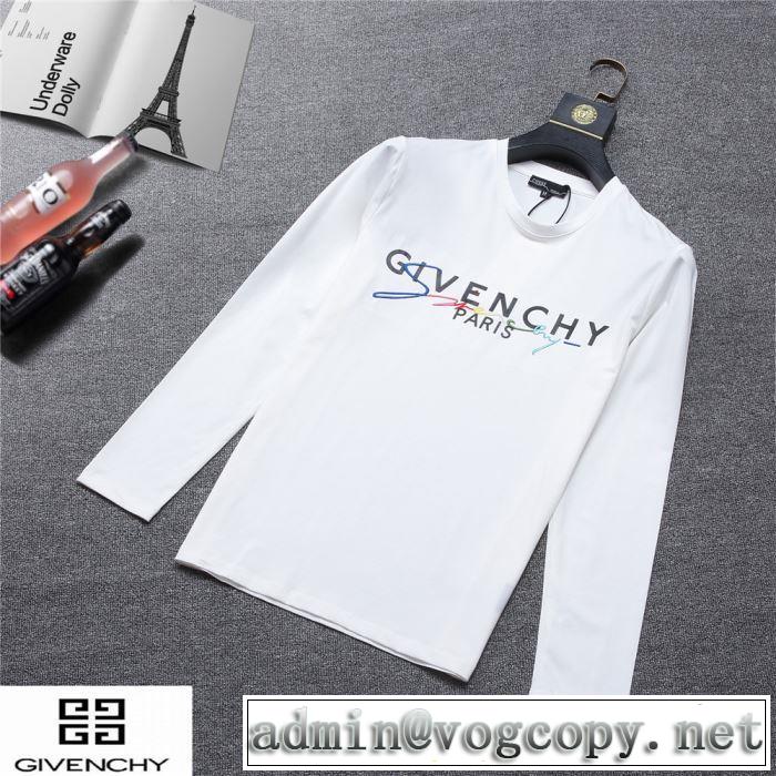 2019年春夏シーズンの人気 今流行りの最新コレクション ジバンシー GIVENCHY 長袖Tシャツ 3色可選