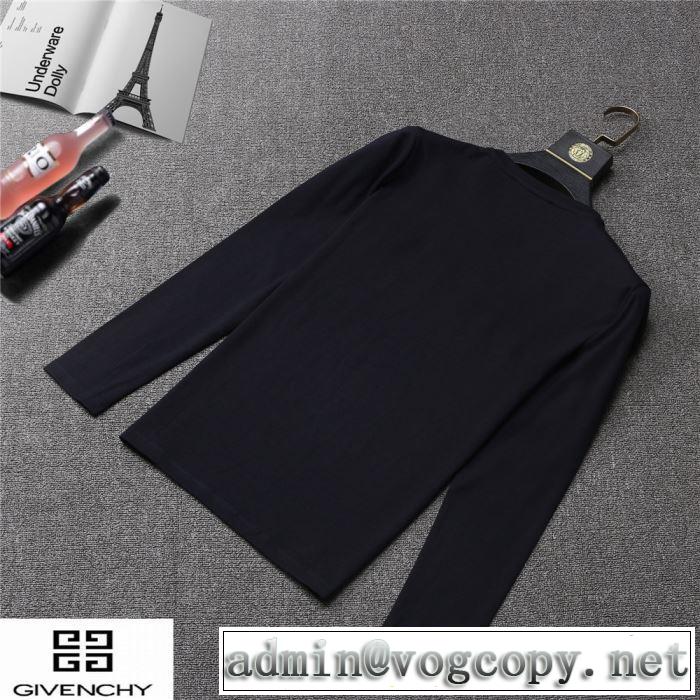 2019年春夏シーズンの人気 今流行りの最新コレクション ジバンシー GIVENCHY 長袖Tシャツ 3色可選