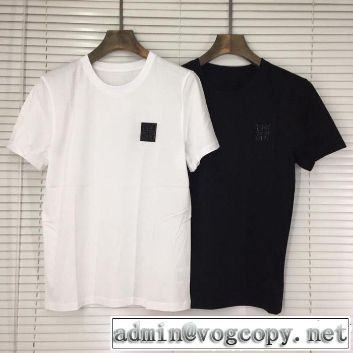 2019夏色っぽさ クールな印象を引き立て ジバンシー GIVENCHY Tシャツ/ティーシャツ 2色可選