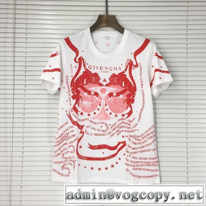 GIVENCHY Tシャツ/ティーシャツ 2色可選 2019年の春夏に着たい こなれ感を引き立たせ ジバンシー
