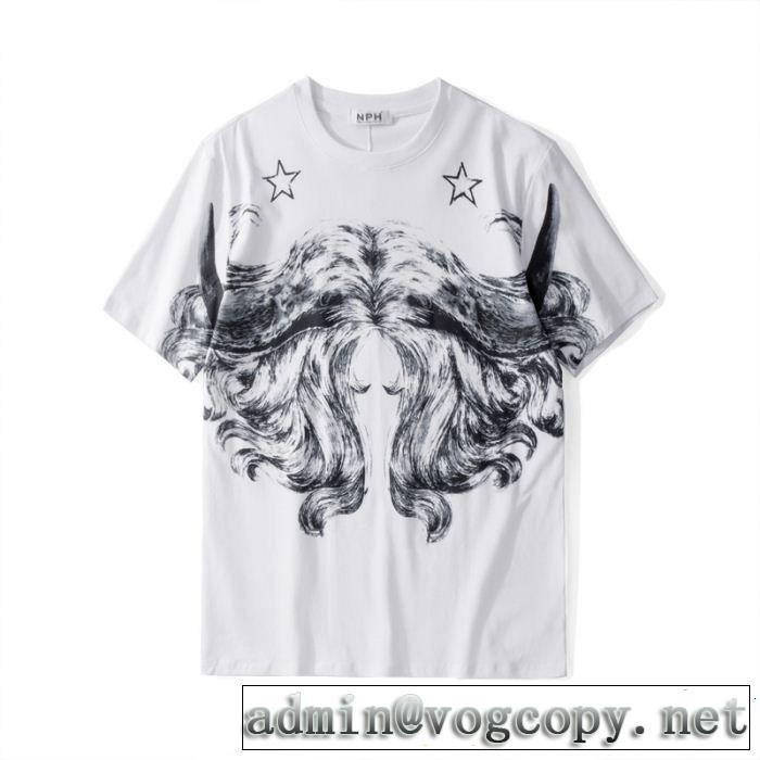 さわやか夏スタイル新品 ジバンシー GIVENCHY Tシャツ/ティーシャツ 《2019年》今、注目のストリート