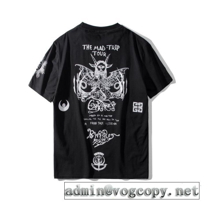 2色可選 2019春夏のトレンド新商品 スタイルアップ上品 ジバンシー GIVENCHY Tシャツ/ティーシャツ
