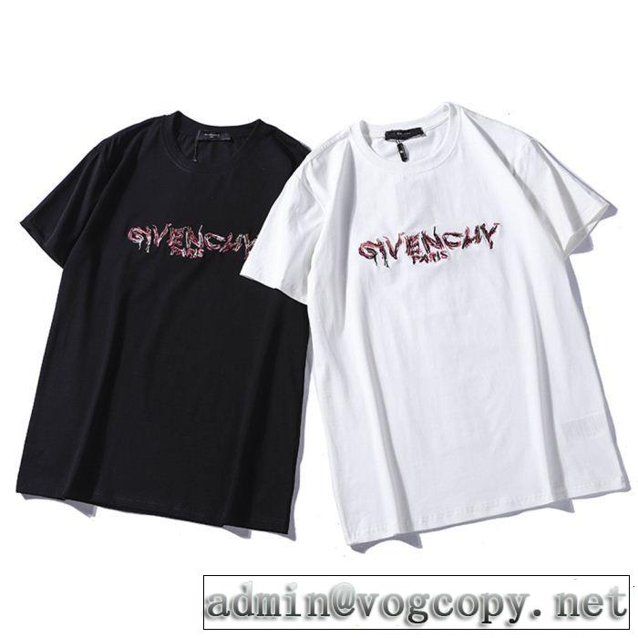 2色可選 2019年の夏のマスト デザイン抜群のアイテム ジバンシー GIVENCHY Tシャツ/ティーシャツ