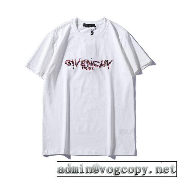 2色可選 2019年の夏のマスト デザイン抜群のアイテム ジバンシー GIVENCHY Tシャツ/ティーシャツ