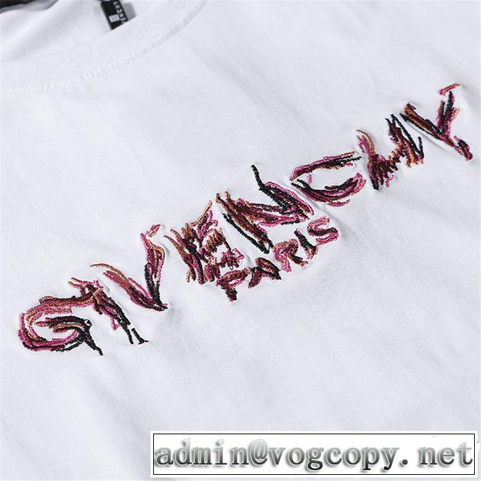 2色可選 2019年の夏のマスト デザイン抜群のアイテム ジバンシー GIVENCHY Tシャツ/ティーシャツ