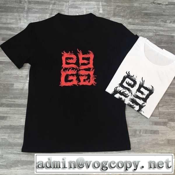 2019年最新ファッション トレンド感があって涼しげ ジバンシー GIVENCHY Tシャツ/ティーシャツ 2色可選
