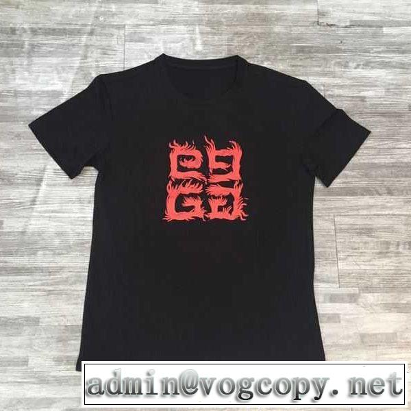 2019年最新ファッション トレンド感があって涼しげ ジバンシー GIVENCHY Tシャツ/ティーシャツ 2色可選