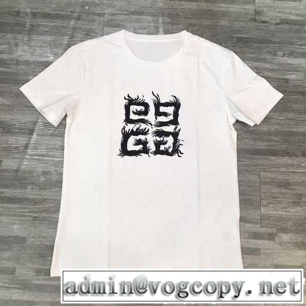 2019年最新ファッション トレンド感があって涼しげ ジバンシー GIVENCHY Tシャツ/ティーシャツ 2色可選
