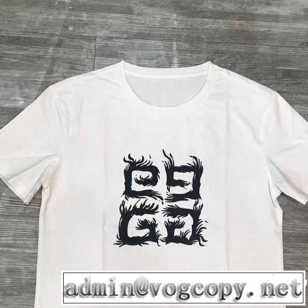 2019年最新ファッション トレンド感があって涼しげ ジバンシー GIVENCHY Tシャツ/ティーシャツ 2色可選