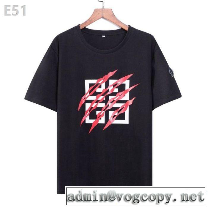 Tシャツ/ティーシャツ ジバンシー GIVENCHY 2色可選 おしゃれな夏ファッション2019 大胆なデザイン