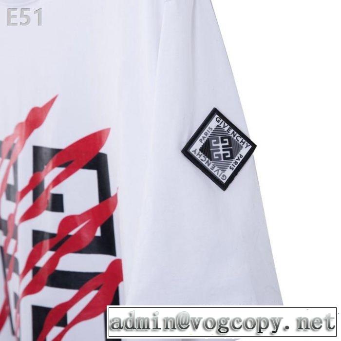 Tシャツ/ティーシャツ ジバンシー GIVENCHY 2色可選 おしゃれな夏ファッション2019 大胆なデザイン