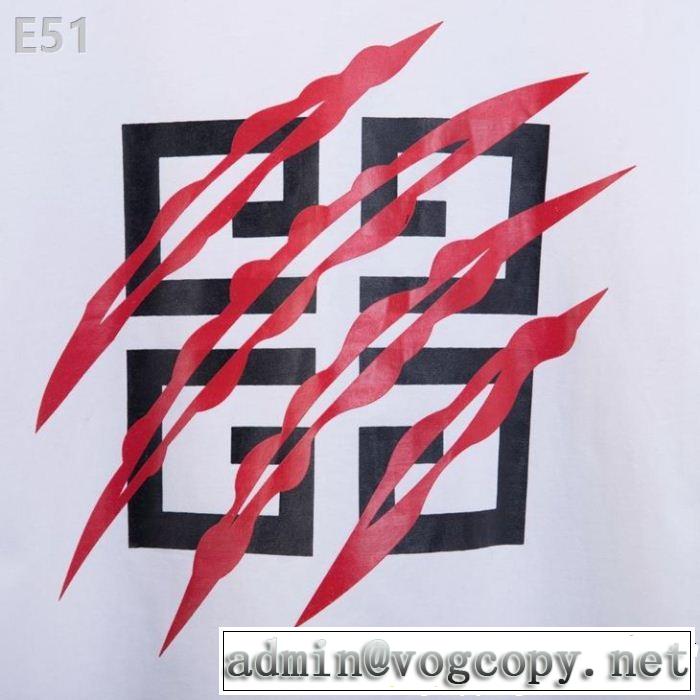 Tシャツ/ティーシャツ ジバンシー GIVENCHY 2色可選 おしゃれな夏ファッション2019 大胆なデザイン