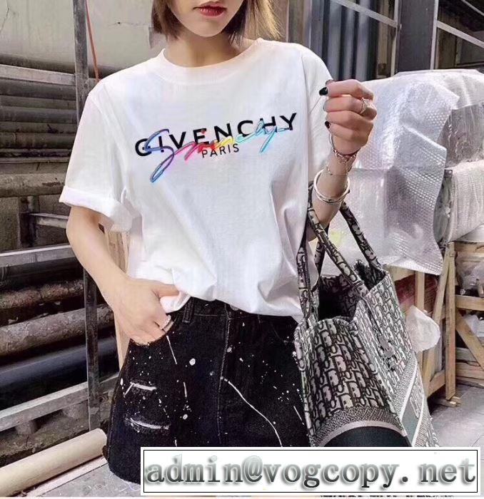 男女兼用 2色可選 2019春夏トレンドアイテム 高級感が好評です ジバンシー GIVENCHY 半袖Tシャツ