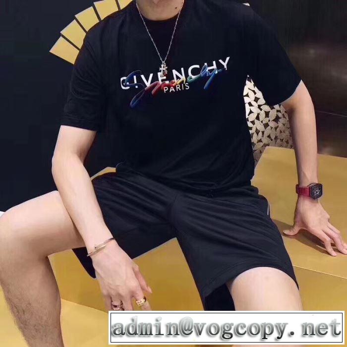 男女兼用 2色可選 2019春夏トレンドアイテム 高級感が好評です ジバンシー GIVENCHY 半袖Tシャツ