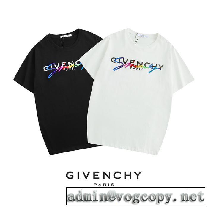 男女兼用 2色可選 2019春夏トレンドアイテム 高級感が好評です ジバンシー GIVENCHY 半袖Tシャツ