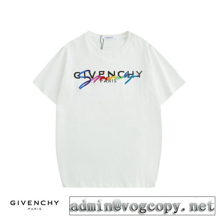 男女兼用 2色可選 2019春夏トレンドアイテム 高級感が好評です ジバンシー GIVENCHY 半袖Tシャツ