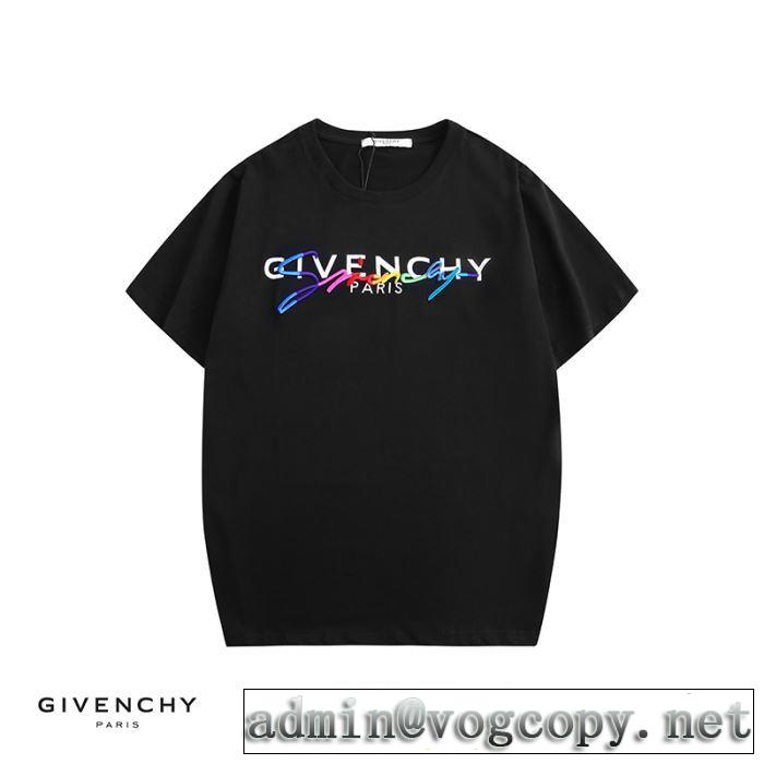 男女兼用 2色可選 2019春夏トレンドアイテム 高級感が好評です ジバンシー GIVENCHY 半袖Tシャツ