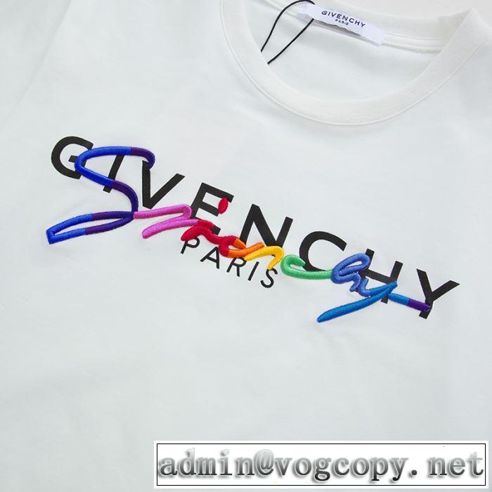 男女兼用 2色可選 2019春夏トレンドアイテム 高級感が好評です ジバンシー GIVENCHY 半袖Tシャツ