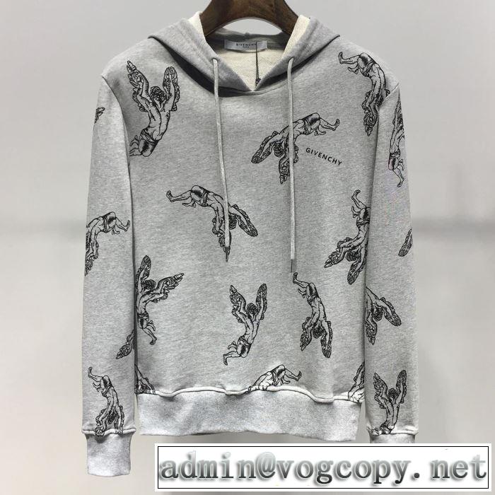 お洒落トレンド人気 2019SSのトレンド商品 ジバンシー GIVENCHY プルオーバーパーカー 3色可選