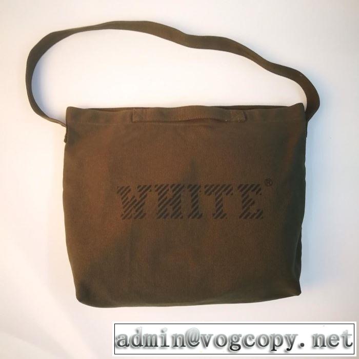 2019春夏は人気定番 3色可選  Off-White 着るだけで上品なスタイル オフホワイト デニム バッグ