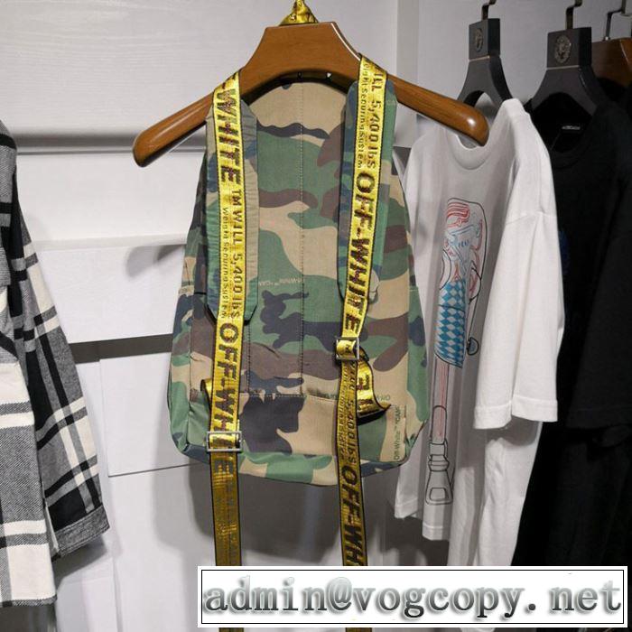 リュック、バックパック Off-White 洗練された印象に オフホワイト 2019春夏は人気定番