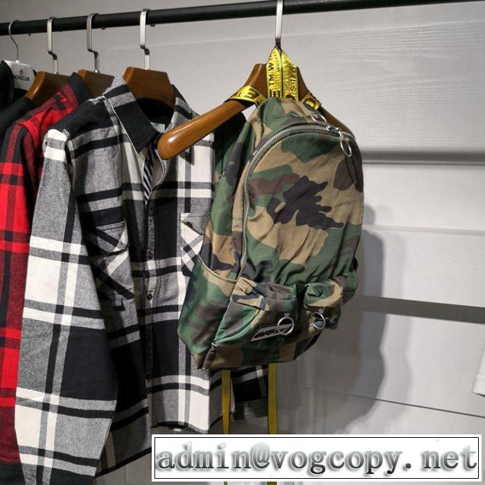 リュック、バックパック Off-White 洗練された印象に オフホワイト 2019春夏は人気定番