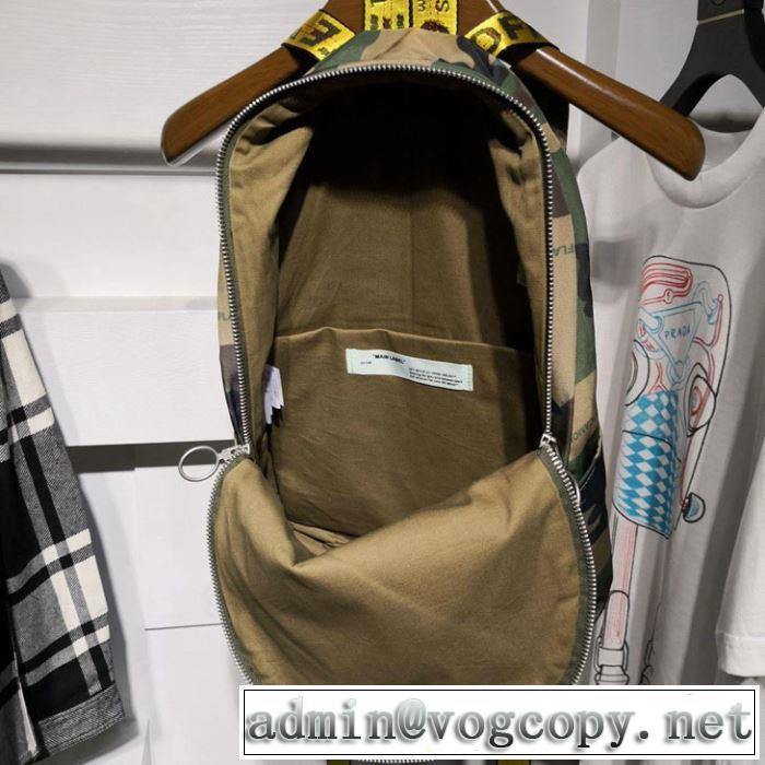 リュック、バックパック Off-White 洗練された印象に オフホワイト 2019春夏は人気定番