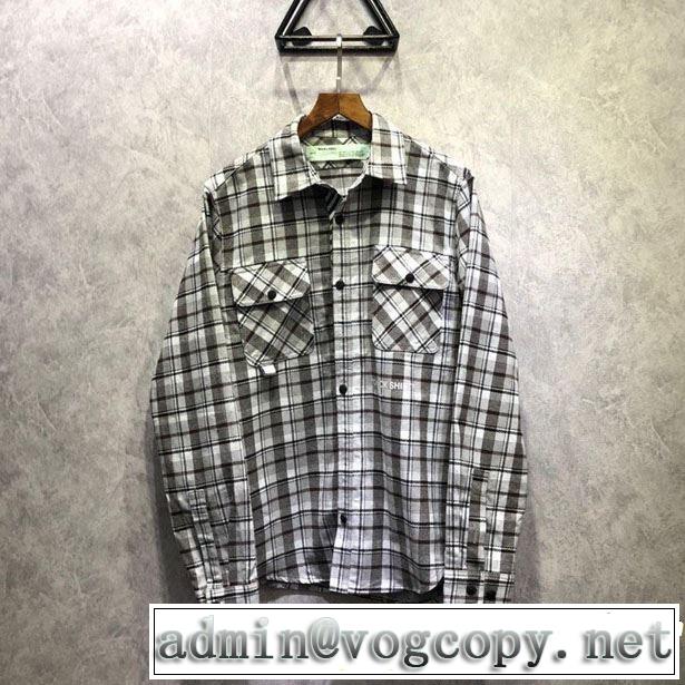 Off-White オフホワイト シャツ 2色可選 2019年の春夏に着たい る春夏おすすめの人気商品