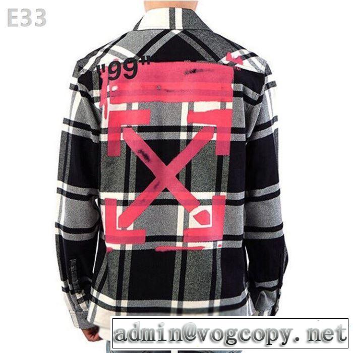 2019年春夏流行ファッション 大人の可愛さを引き立て Off-White オフホワイト シャツ 2色可選