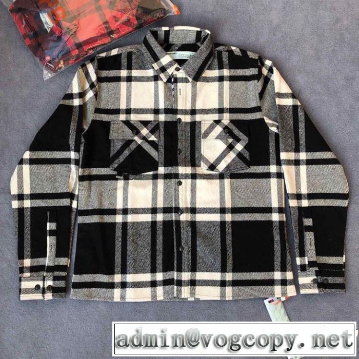 2019年春夏流行ファッション 大人の可愛さを引き立て Off-White オフホワイト シャツ 2色可選