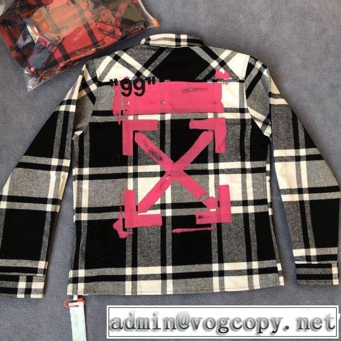 2019年春夏流行ファッション 大人の可愛さを引き立て Off-White オフホワイト シャツ 2色可選