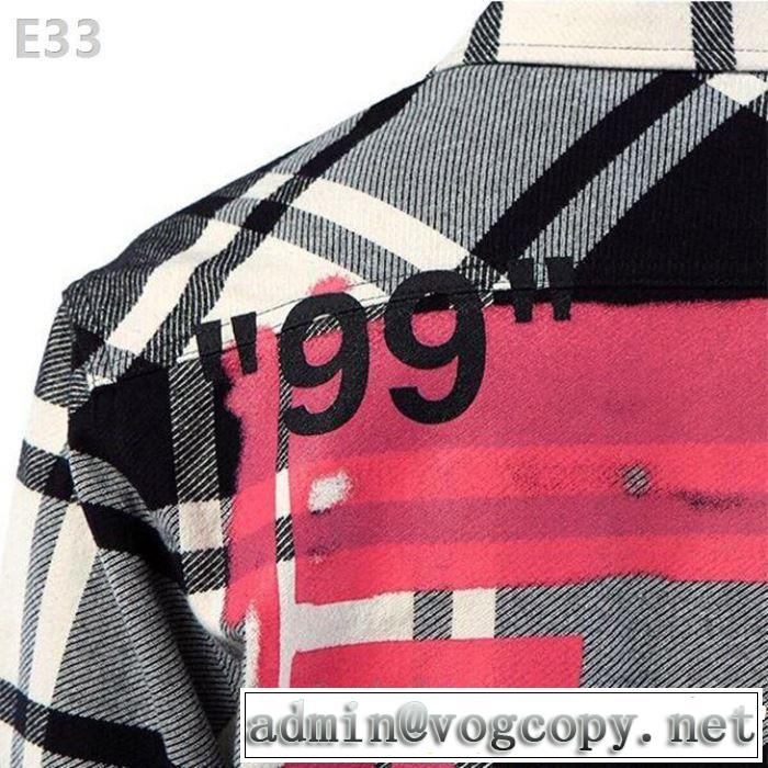 2019年春夏流行ファッション 大人の可愛さを引き立て Off-White オフホワイト シャツ 2色可選