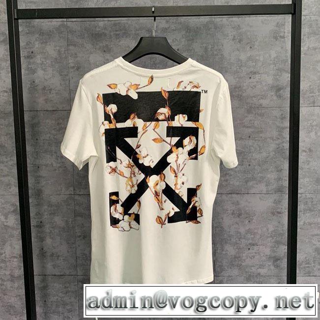 Off-White オフホワイト 半袖Tシャツ off-white 19ss】 OW 19ss 2019年の春夏に着たい ちょっと大人の印象
