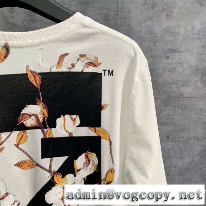Off-White オフホワイト 半袖Tシャツ off-white 19ss】 OW 19ss 2019年の春夏に着たい ちょっと大人の印象