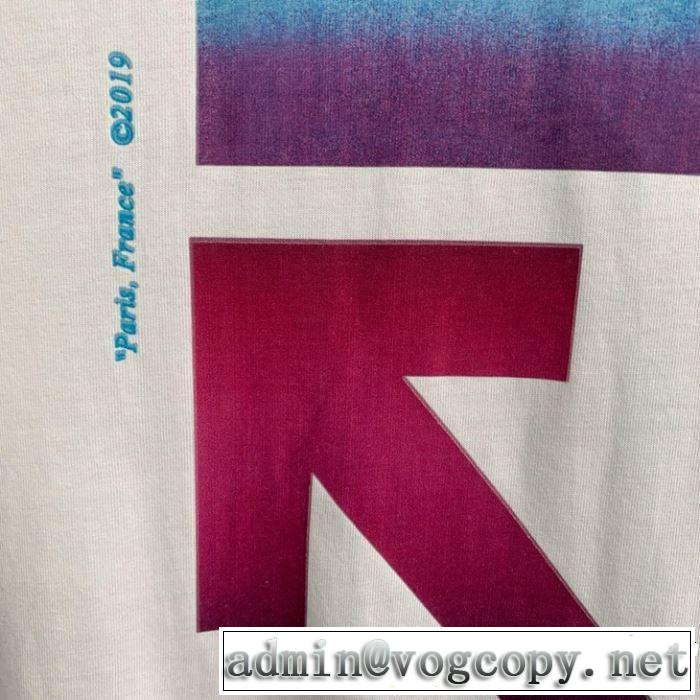 2019年春夏流行ファッション 快適な着心地 Off-White オフホワイト 半袖Tシャツ off-white 19ss】 OW 19ss