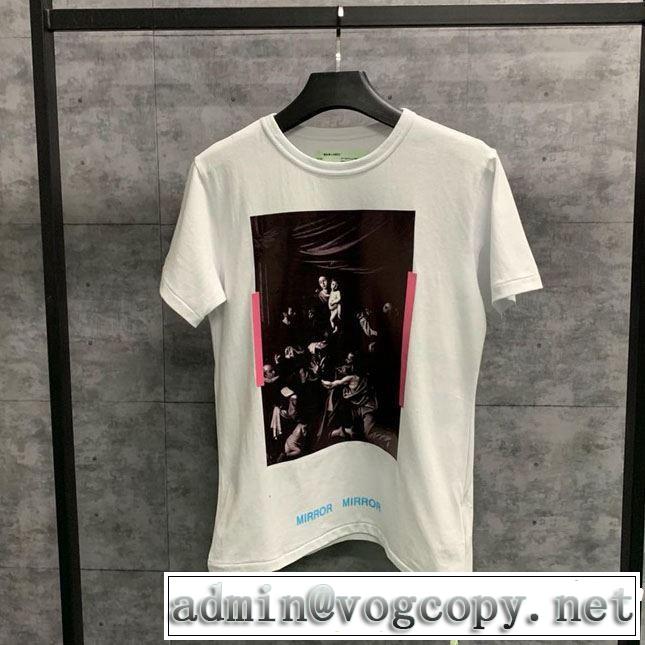 暑い今こそ活躍させたい！2019春夏は人気定番 Off-White オフホワイト 半袖Tシャツ off-white 17ss】 OW 17ss