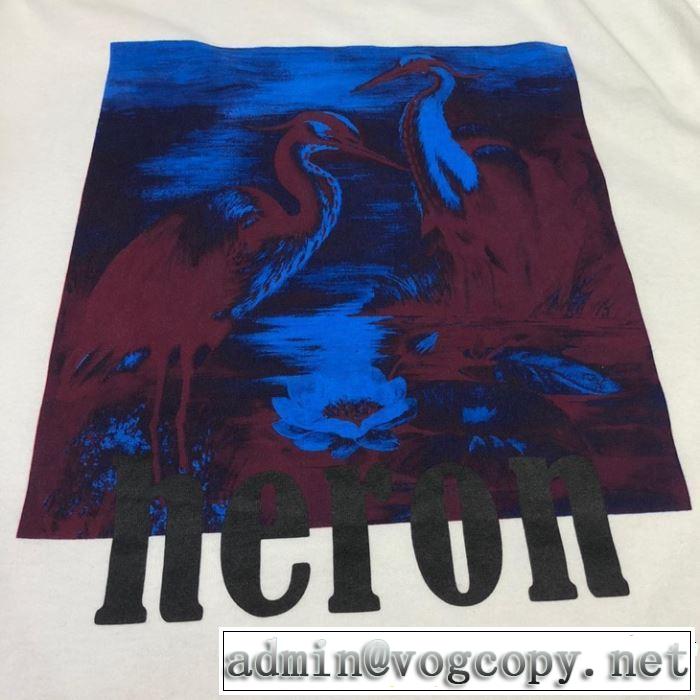 季節感のあるファッション Off-White オフホワイト 半袖Tシャツ HERON PRESTON HP 2019年春夏シーズンの人気