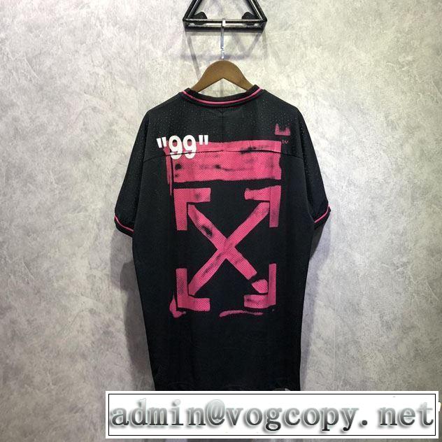 19ss &ldquo;99&rdquo; 今流行りの最新コレクション 2019春夏の大注目トレンド Off-White オフホワイト 半袖Tシャツ