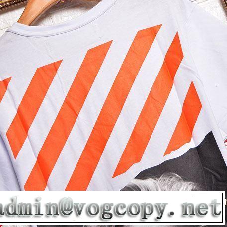 大人の華やかさを演出 2019年春夏のトレンドアイテム Off-White オフホワイト 半袖Tシャツ 2色可選