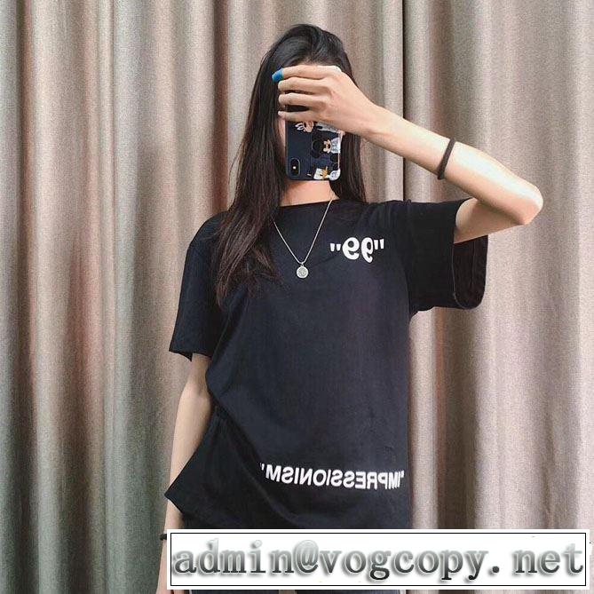 今季のトレンド人気新作 Off-White オフホワイト 半袖Tシャツ 2019夏色っぽさ 夏のフレッシュな気分に