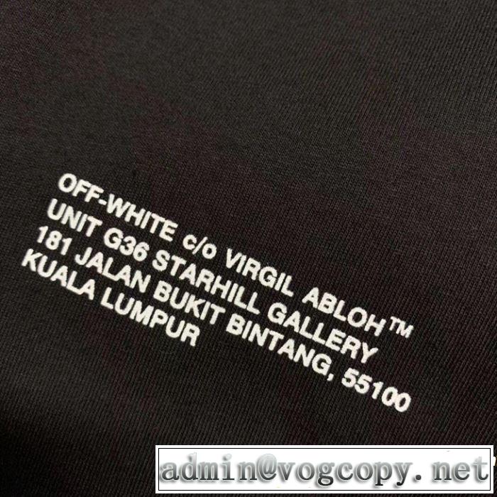 off-white 18ss】 OW 18ss 今年の正解大人気新作 2019年の春夏に着たい Off-White オフホワイト 半袖Tシャツ
